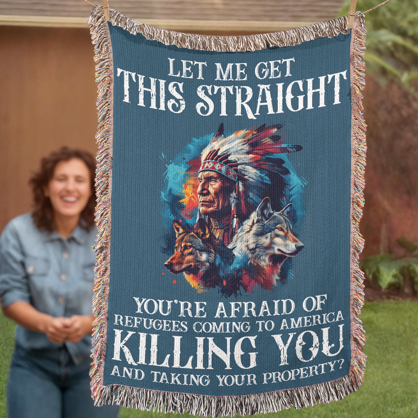 Heritage Voice Woven Blanket