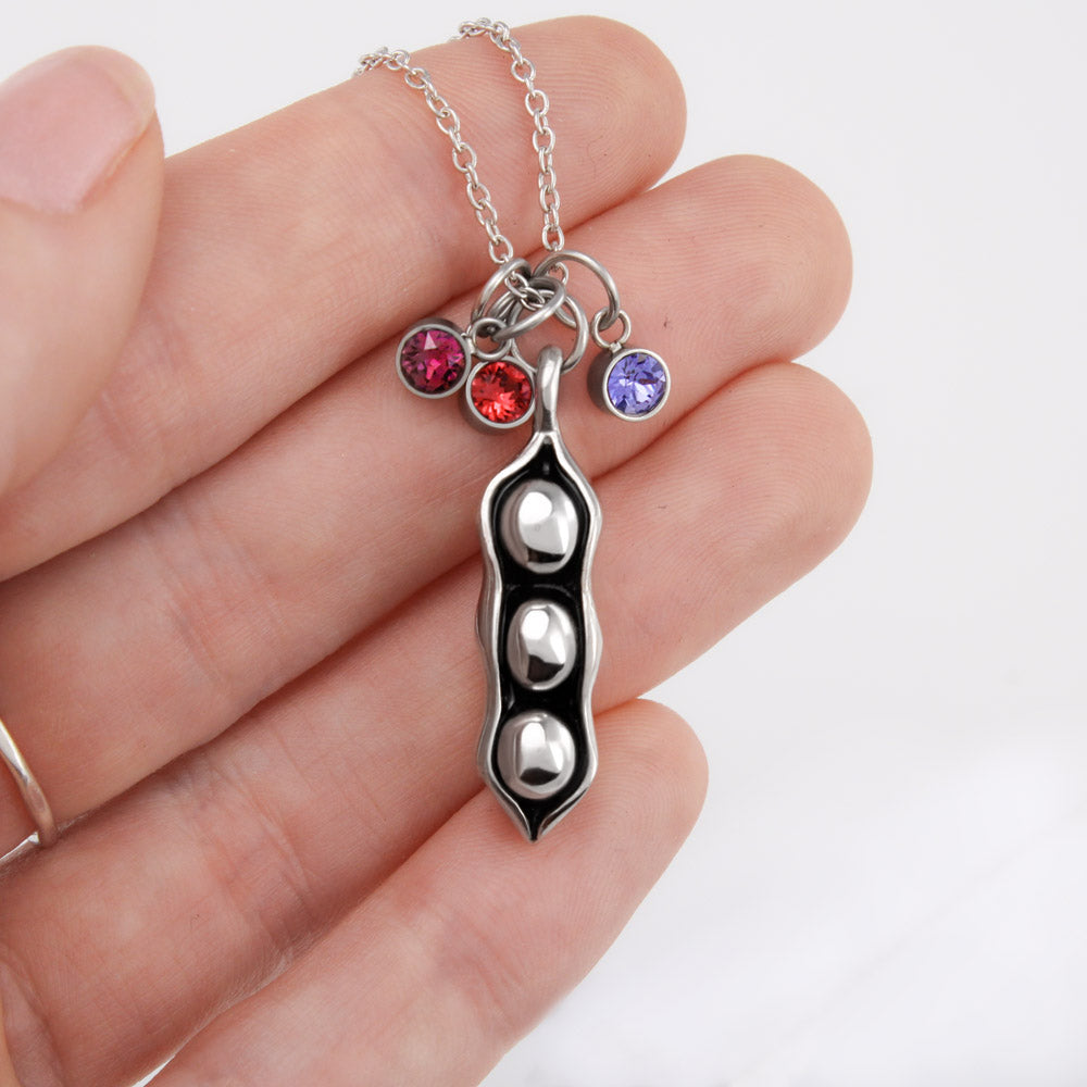 Personalized Grandma Gift Birthstone Necklace - Christmas Gifts for Grandma Necklace Grandparent Gifts Mama Nana Grandma Mother Mimi Nona Christmas Gifts