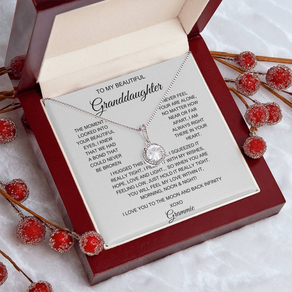 To My Granddaughter Necklace JWSHINEE Susan C Salaver