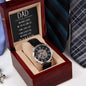 Men's Openwork Watch With Special Message Card B0B39J8W9N