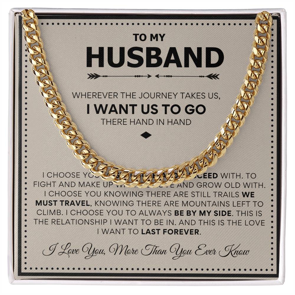 To My Husband Necklace, Gifts for Boyfriend B0BV5S1NDN
