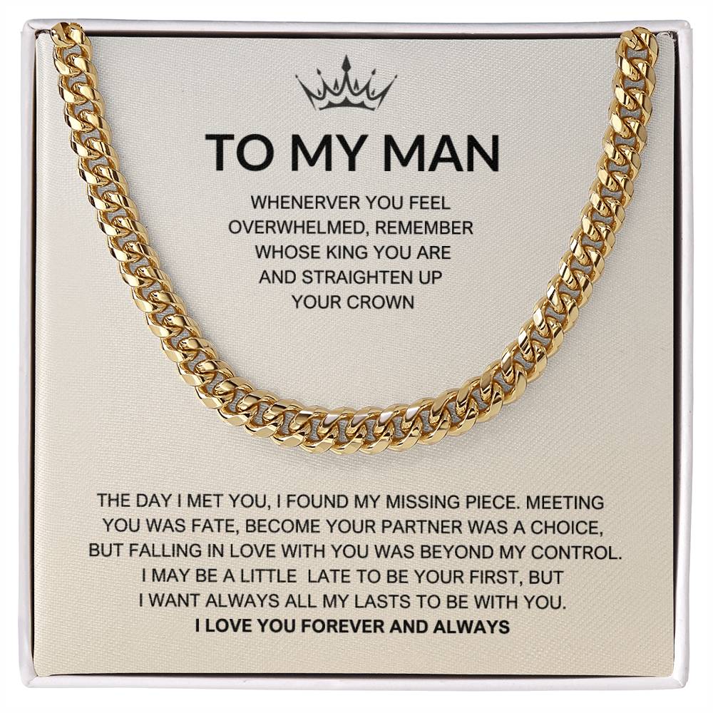 To My Man - Straighten up your crown B0BPPVXFD2