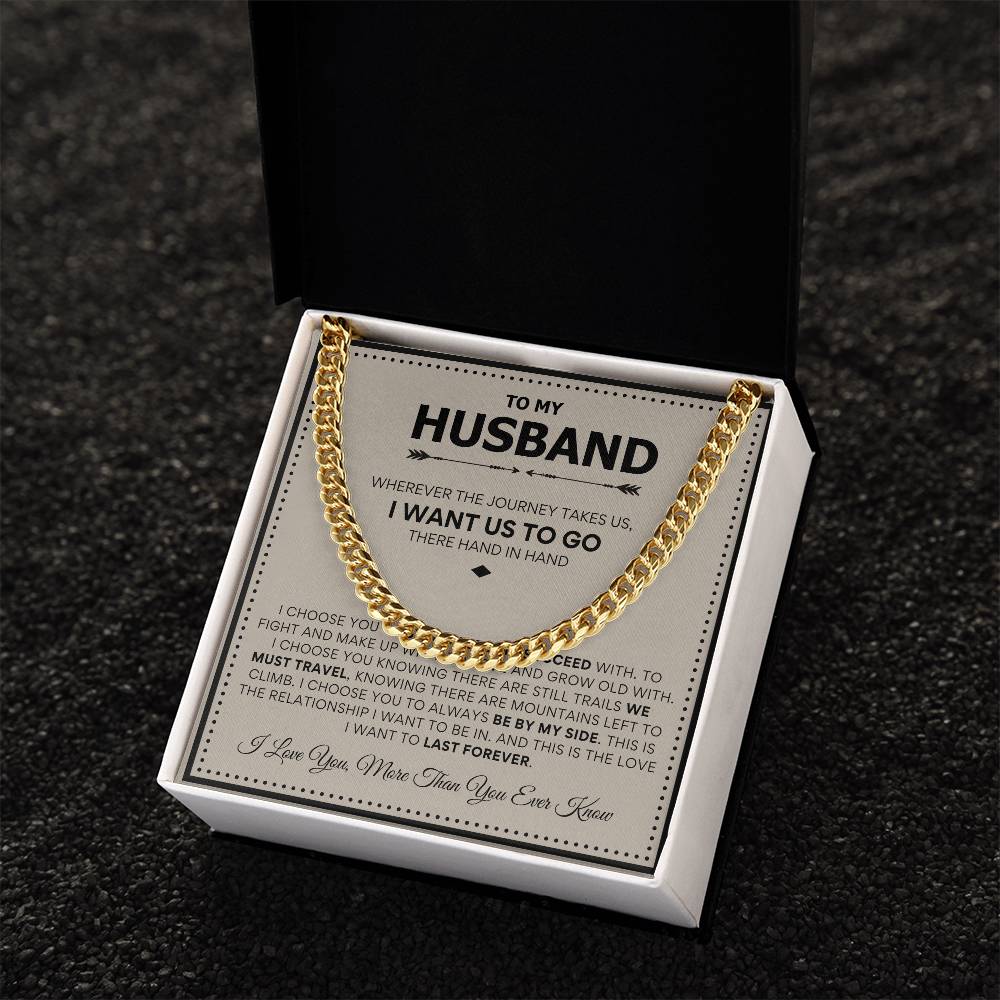 To My Husband Necklace, Gifts for Boyfriend B0BV5S1NDN