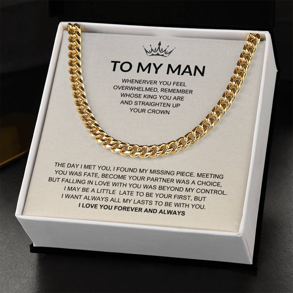 To My Man - Straighten up your crown B0BPPVXFD2
