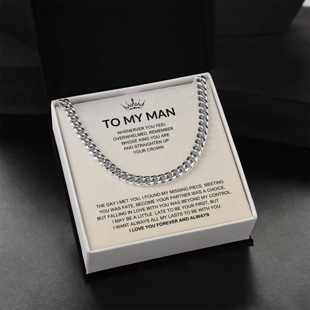 To My Man - Straighten up your crown B0BPPVXFD2