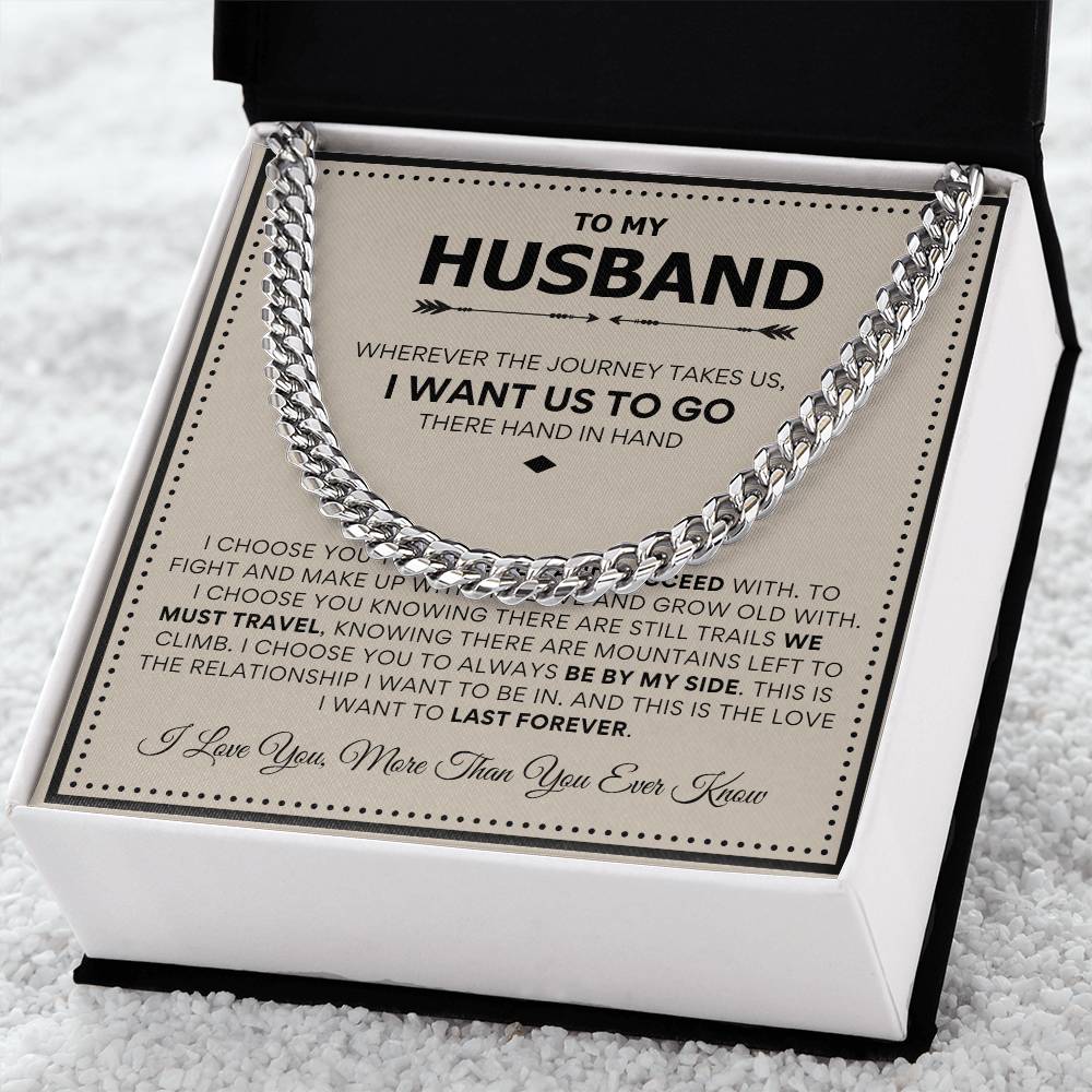 To My Husband Necklace, Gifts for Boyfriend B0BV5S1NDN