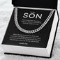 To My Son - "Never forget" chain