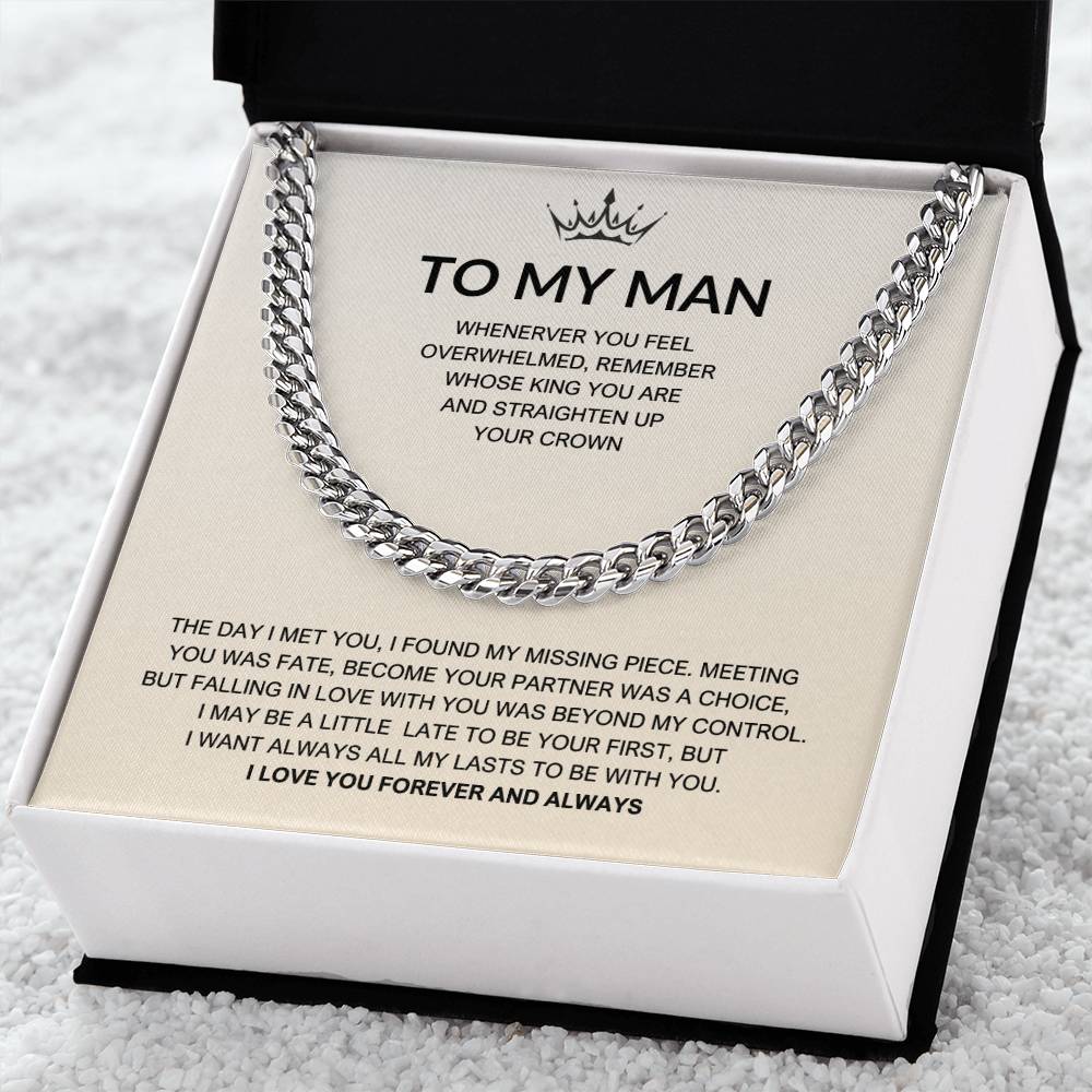 To My Man - Straighten up your crown B0BPPVXFD2