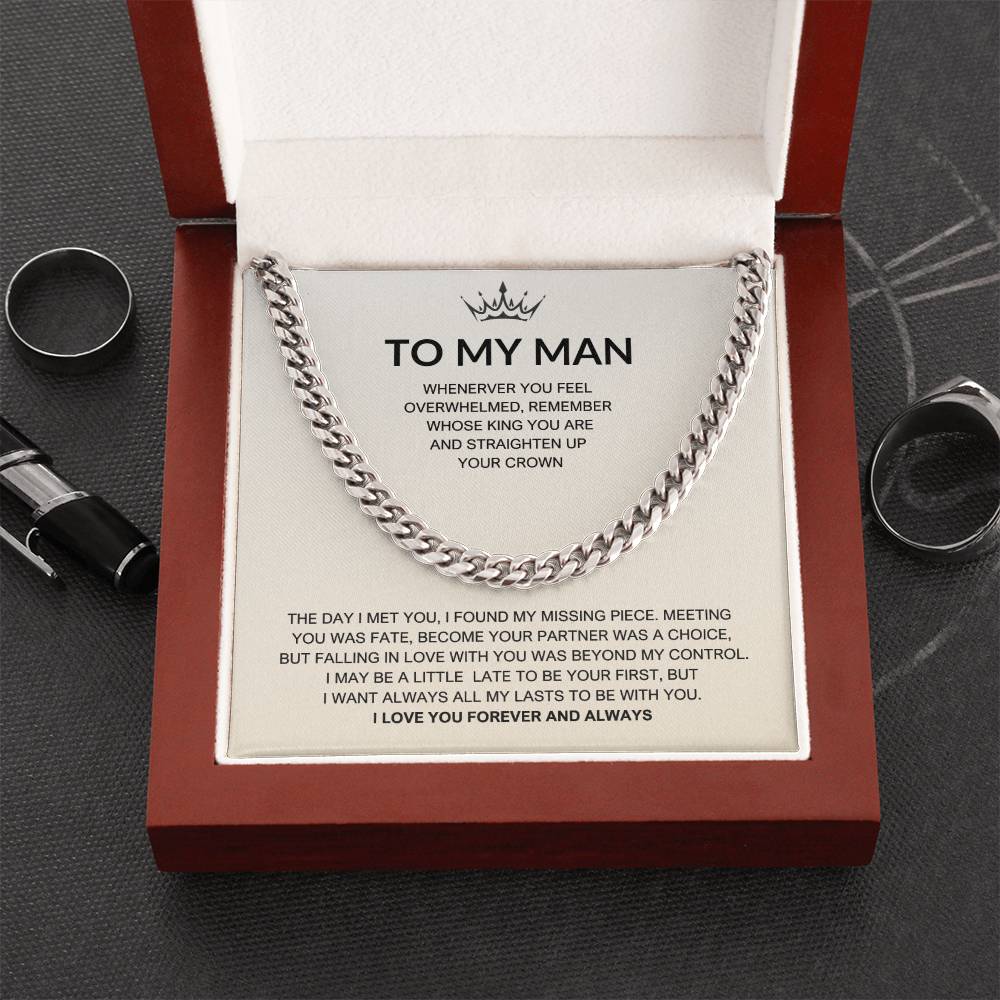 To My Man - Straighten up your crown B0BPPVXFD2