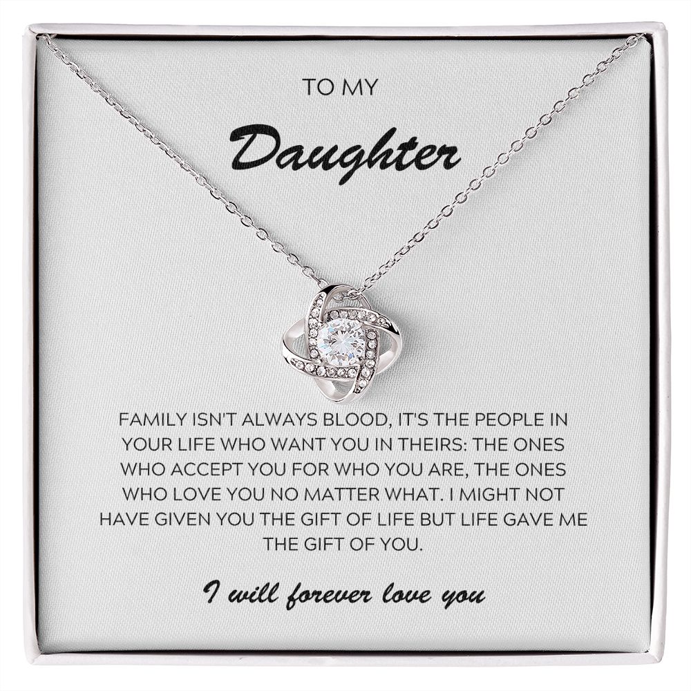 To My Bonus Daughter Necklace Aaron Haak