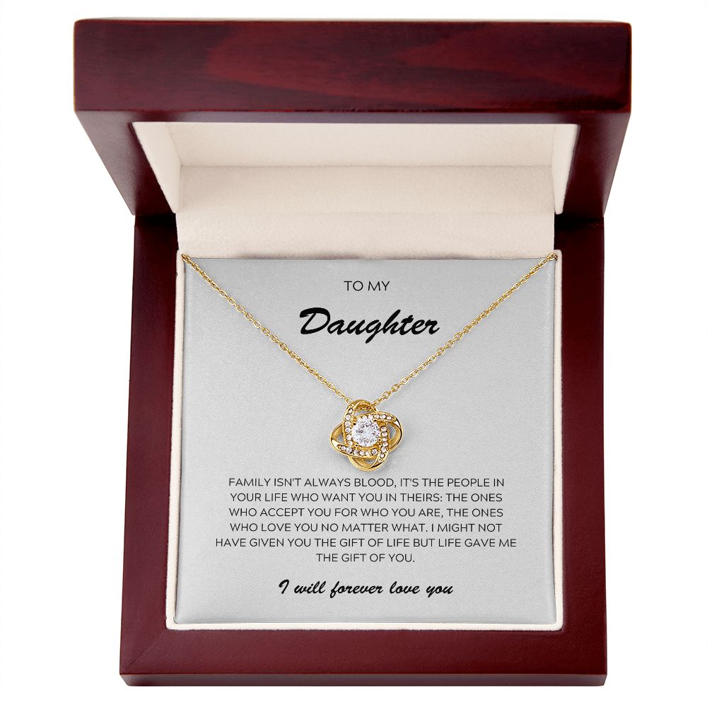 To My Bonus Daughter Necklace Aaron Haak