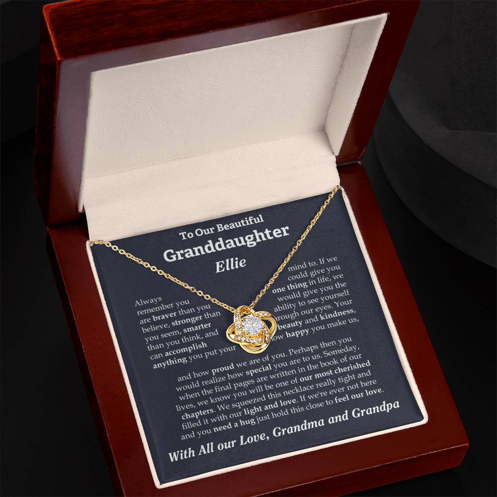 To My Granddaughter Necklace Vicki Alderman