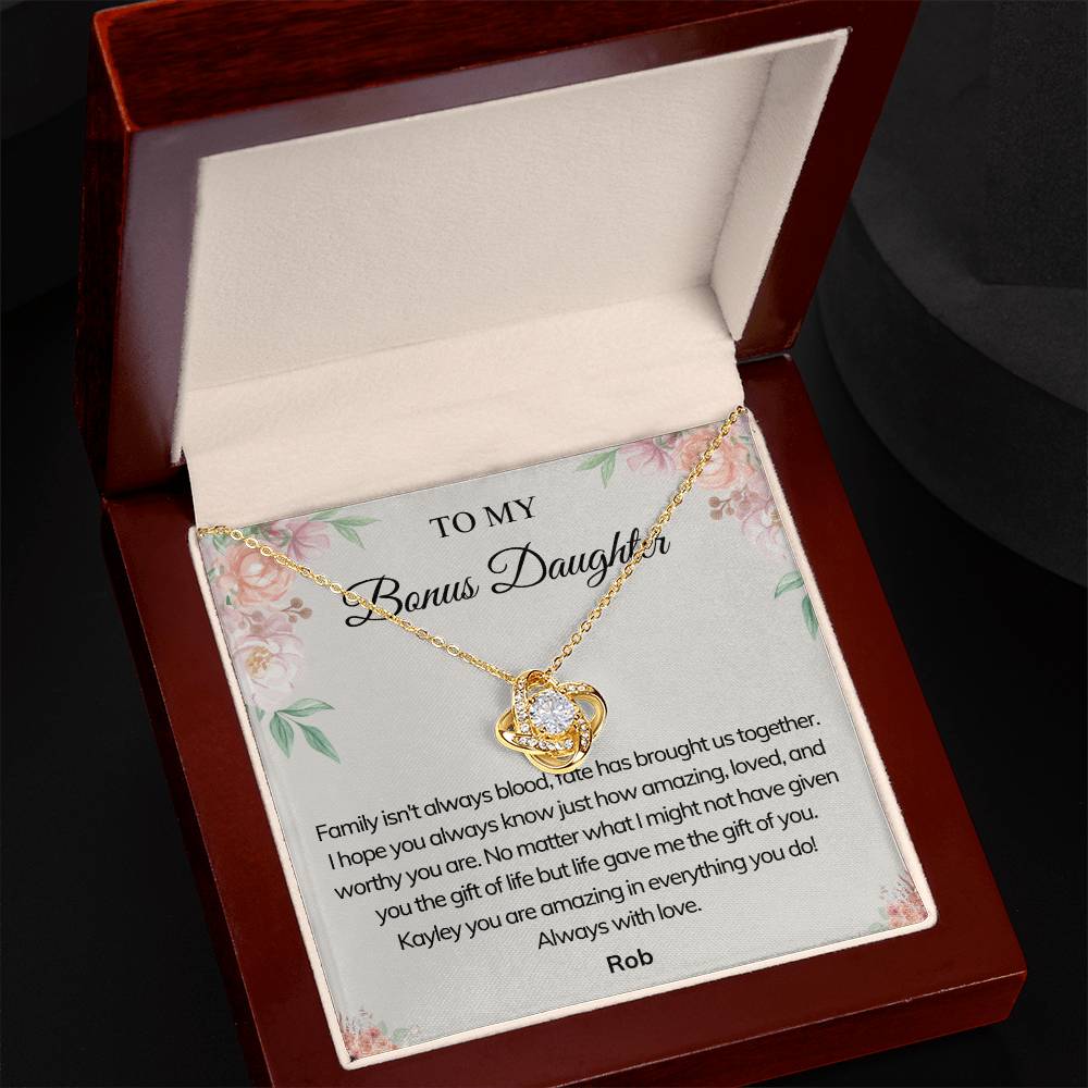 To My Bonus Daughter Heather Culligan