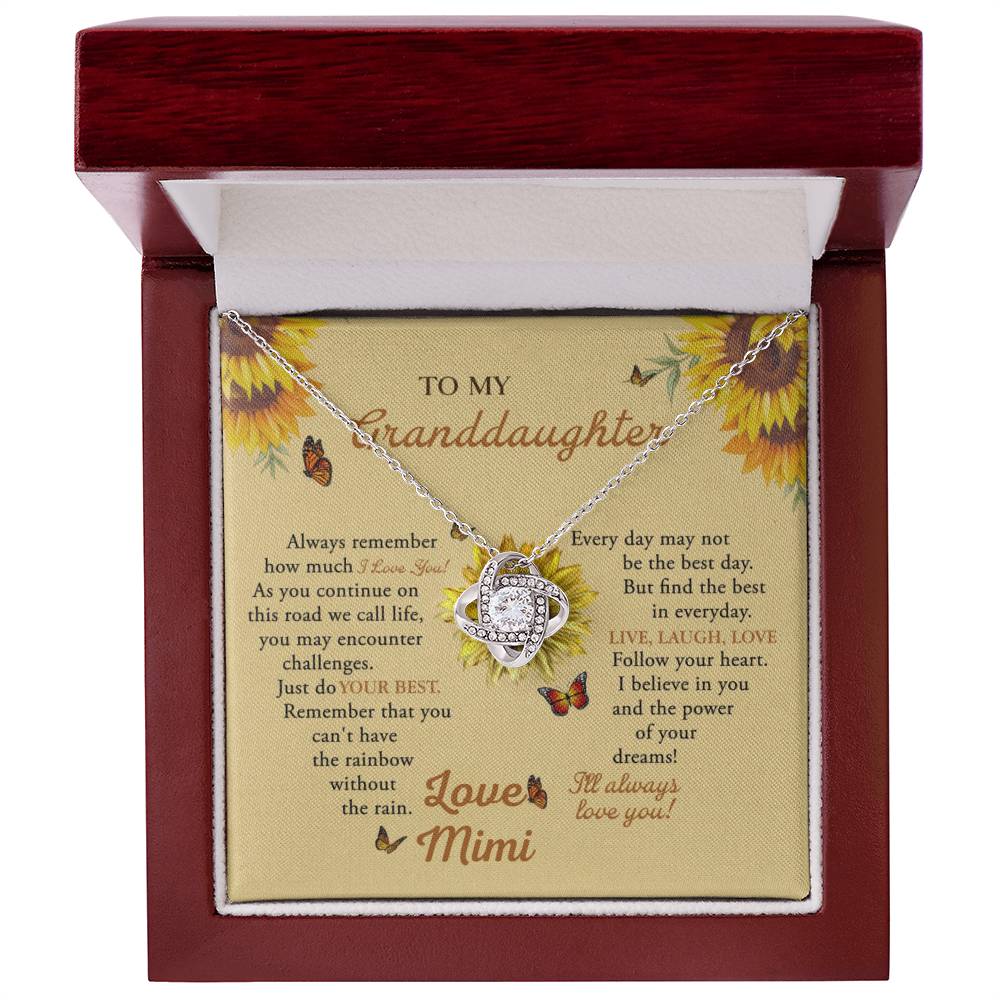 To My Granddaughter Necklace Judy Grigsby