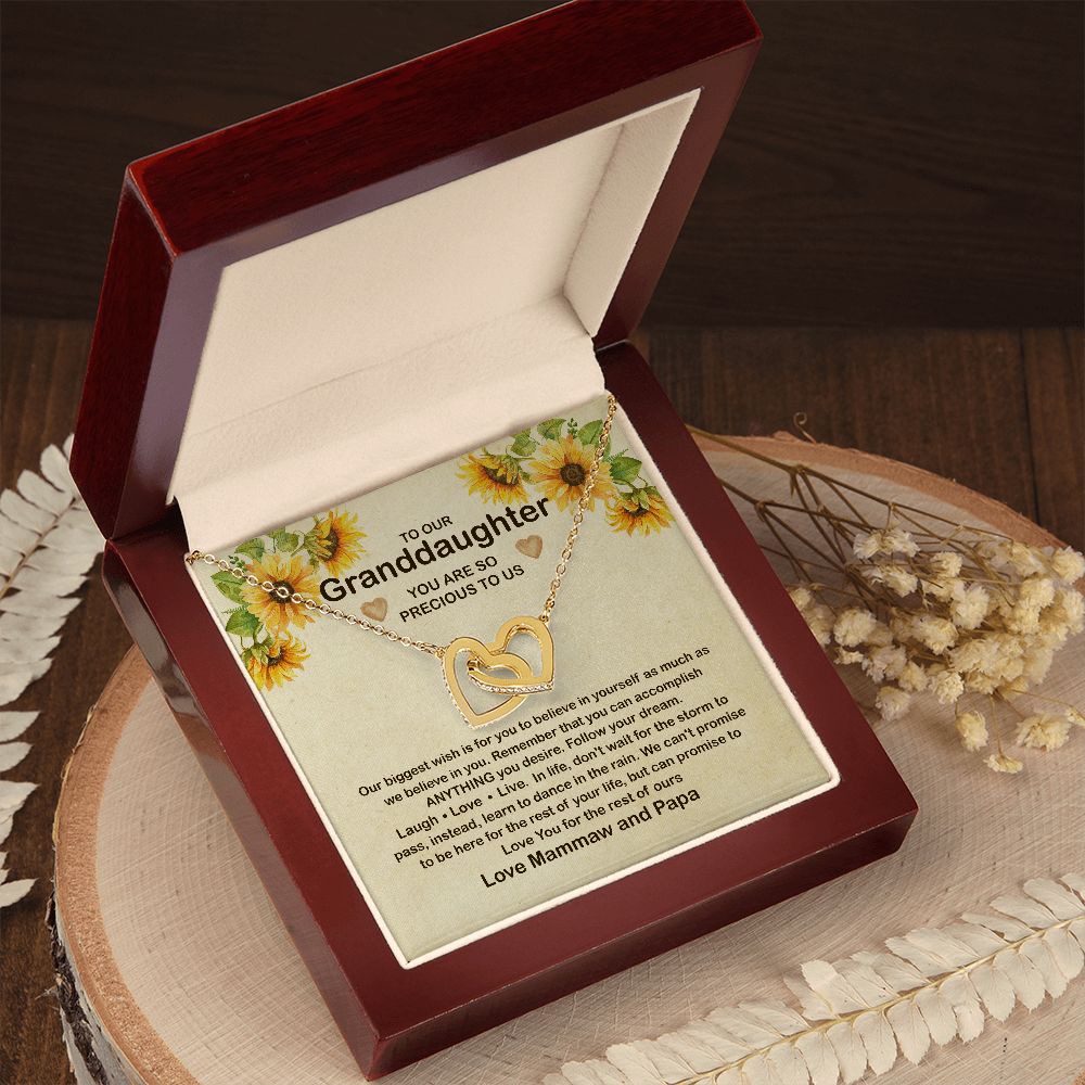 To My Granddaughter Necklace Sandra Lawrence