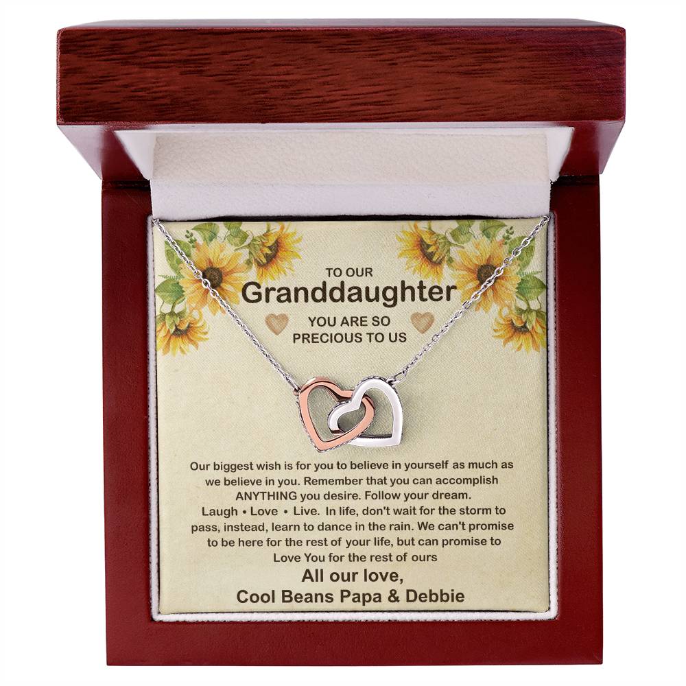 To My Granddaughter Necklace, Debbie Mols