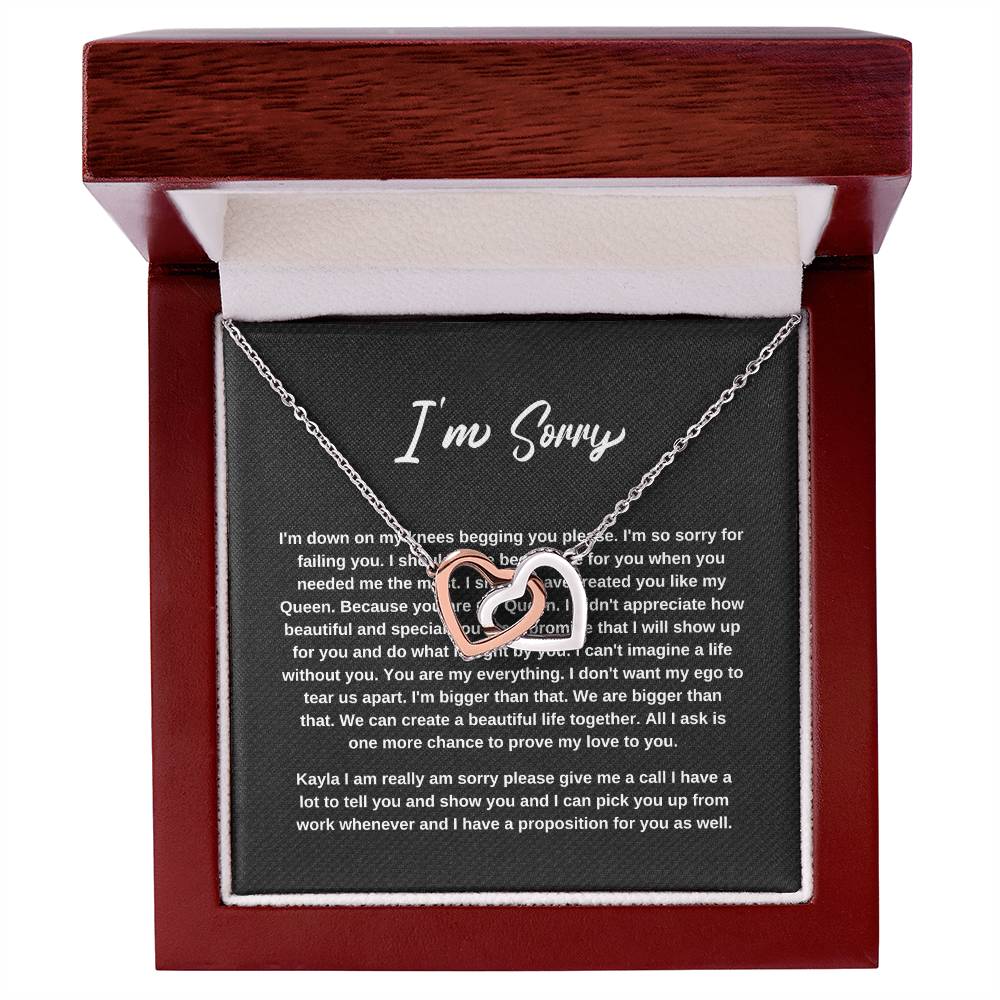 Sorry Necklace Kayla Dillard