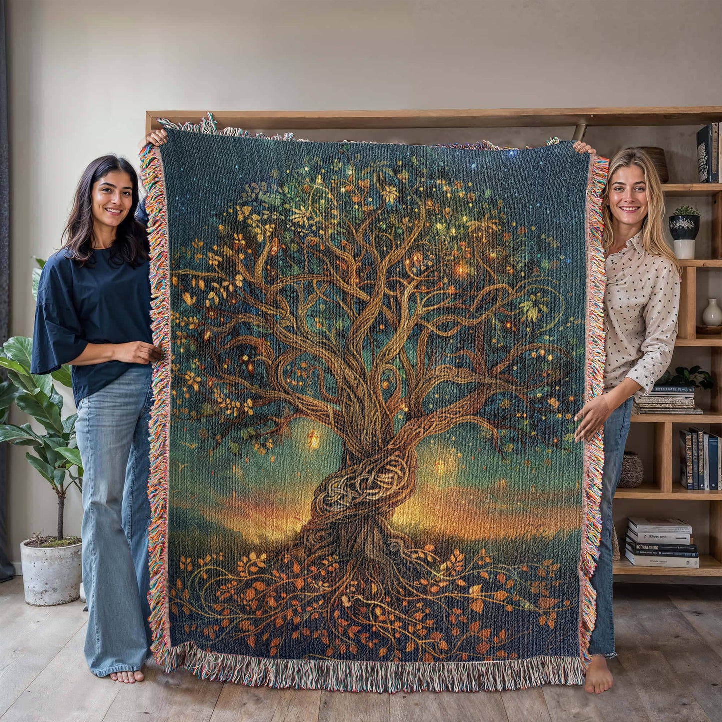 Tree of Life Woven Blanket- SO