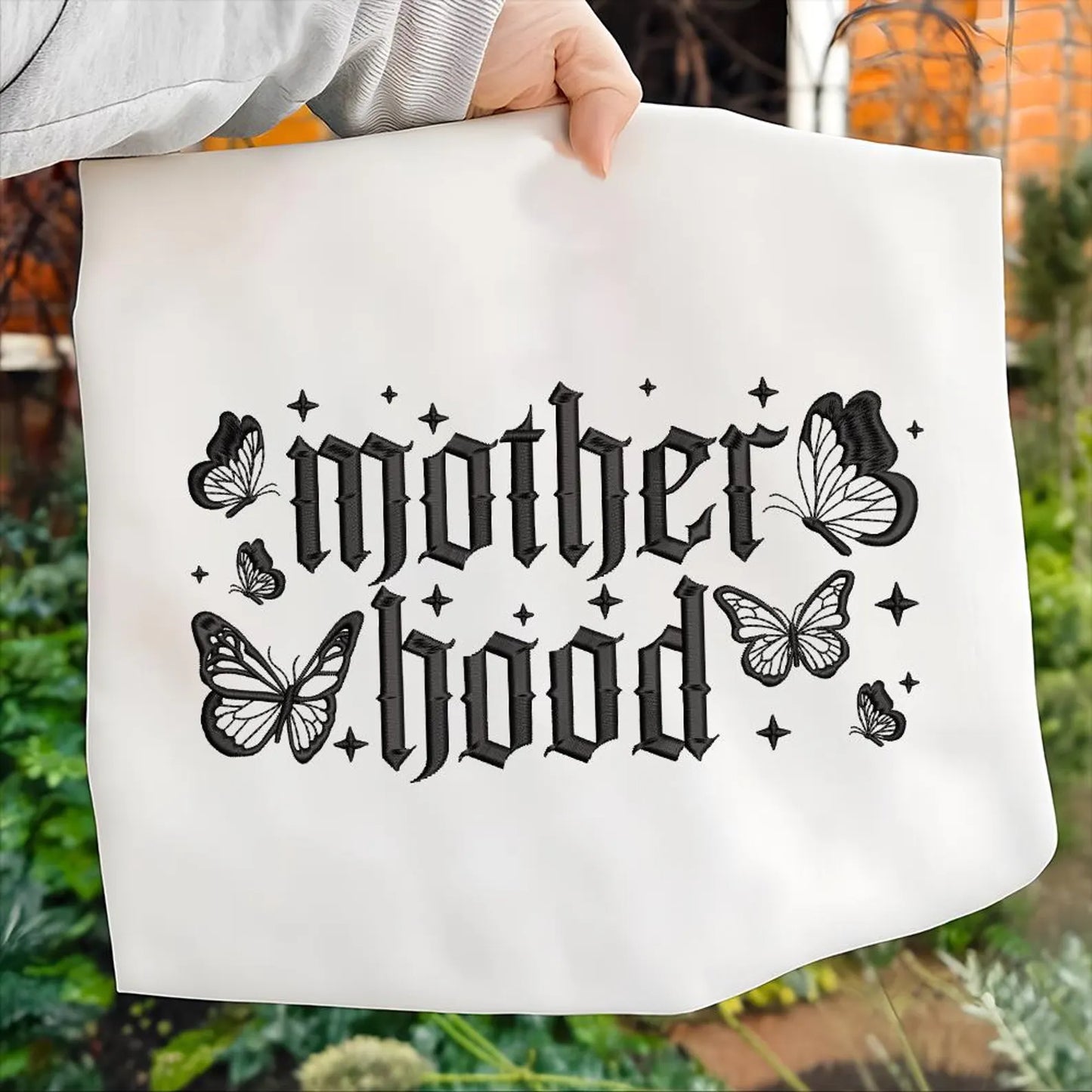Mother Hood Embroidery Shirt