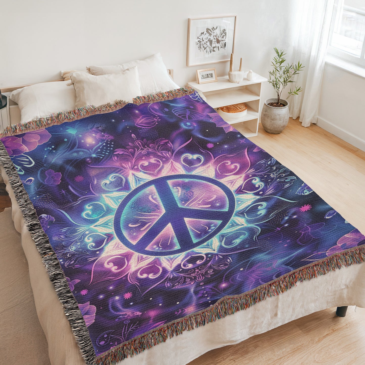 Starry Peace Miracle Woven Blanket