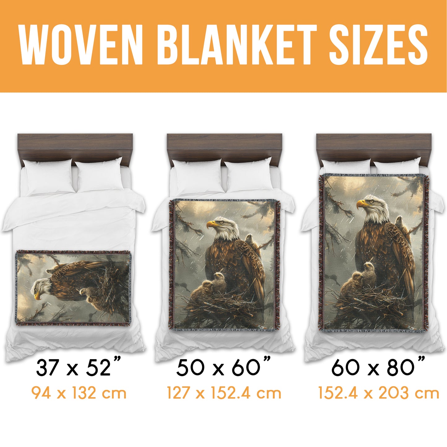 Eagle Protector Woven Blanket