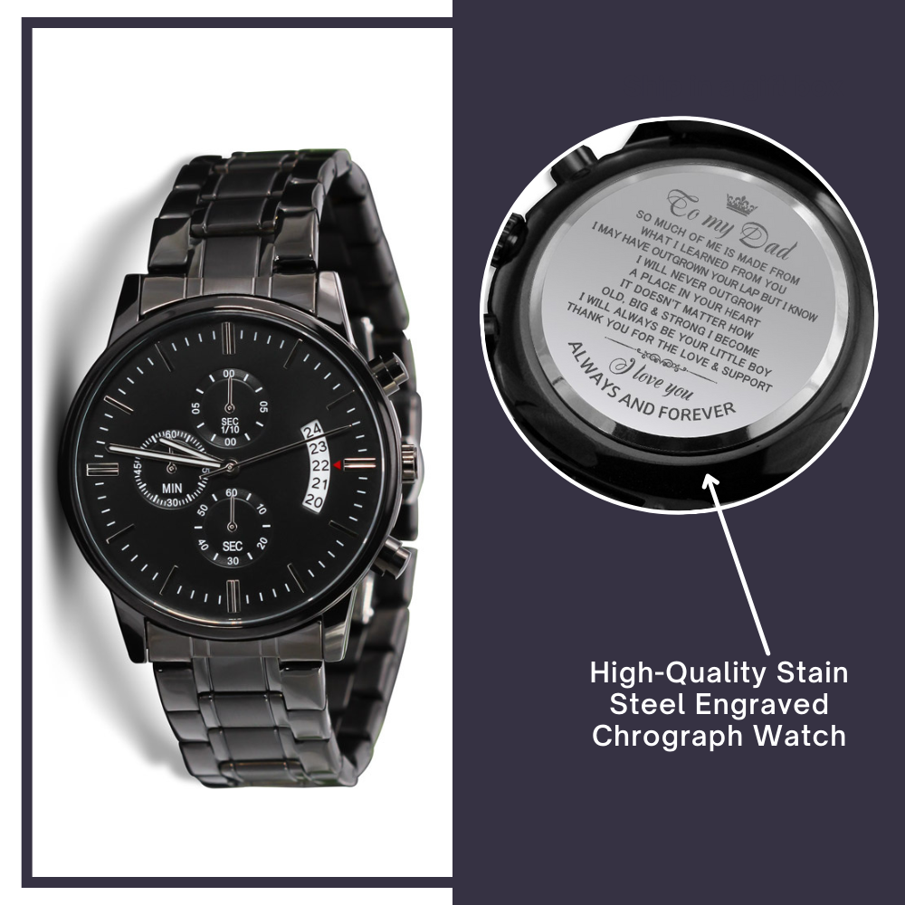 Black Watch For Dad- So much of me is made from what I learned from you - JWshinee