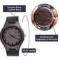 Wood Watch for StepDad- That's what counts as a real dad - JWshinee