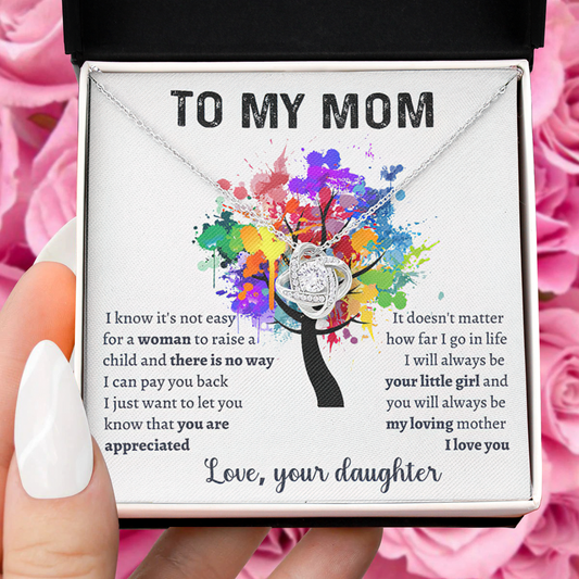 Gift for mother from daughter- you will always be my loving mother - JWshinee