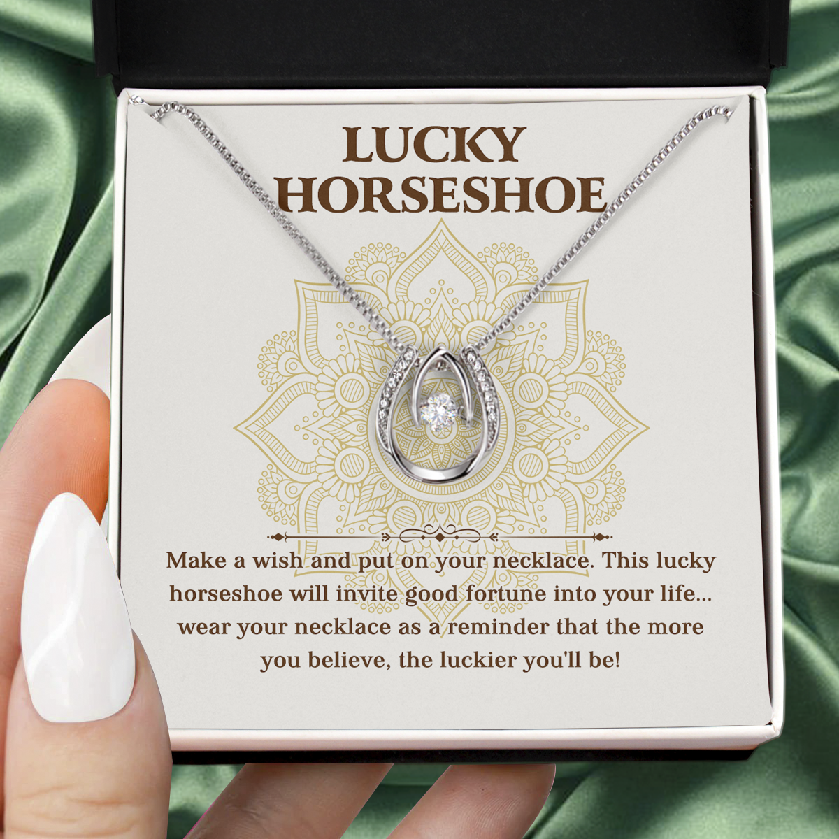 Lucky Horseshoes, Gift for Horse Mom, Horse Lover - JWshinee