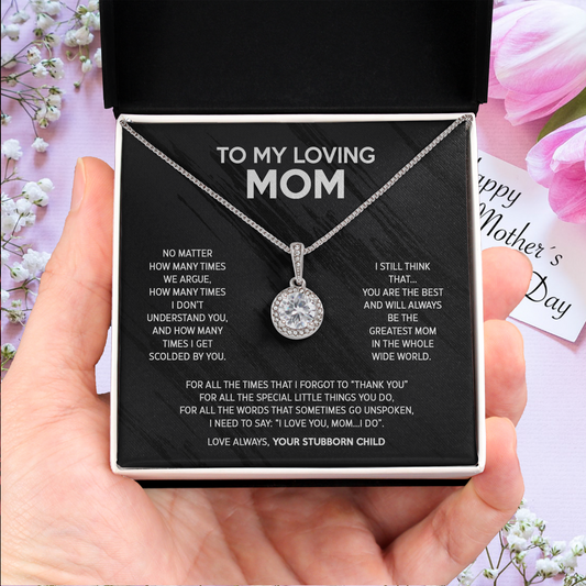 Gift for mom- No matter how many times we argue - JWshinee