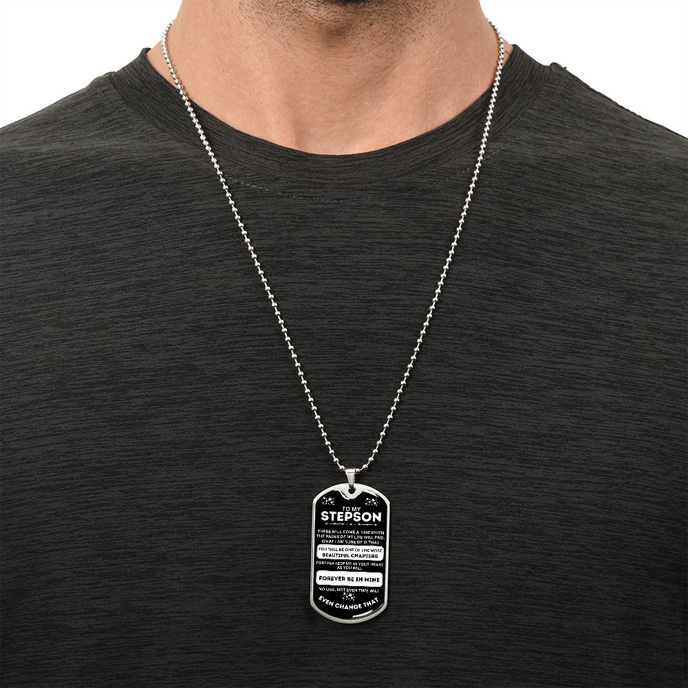 Give Your Canine Companion the Ultimate Gift with Our Step Gifts Dog Tag Necklace and Personalized Message Card - A Unique and Thoughtful Accessory