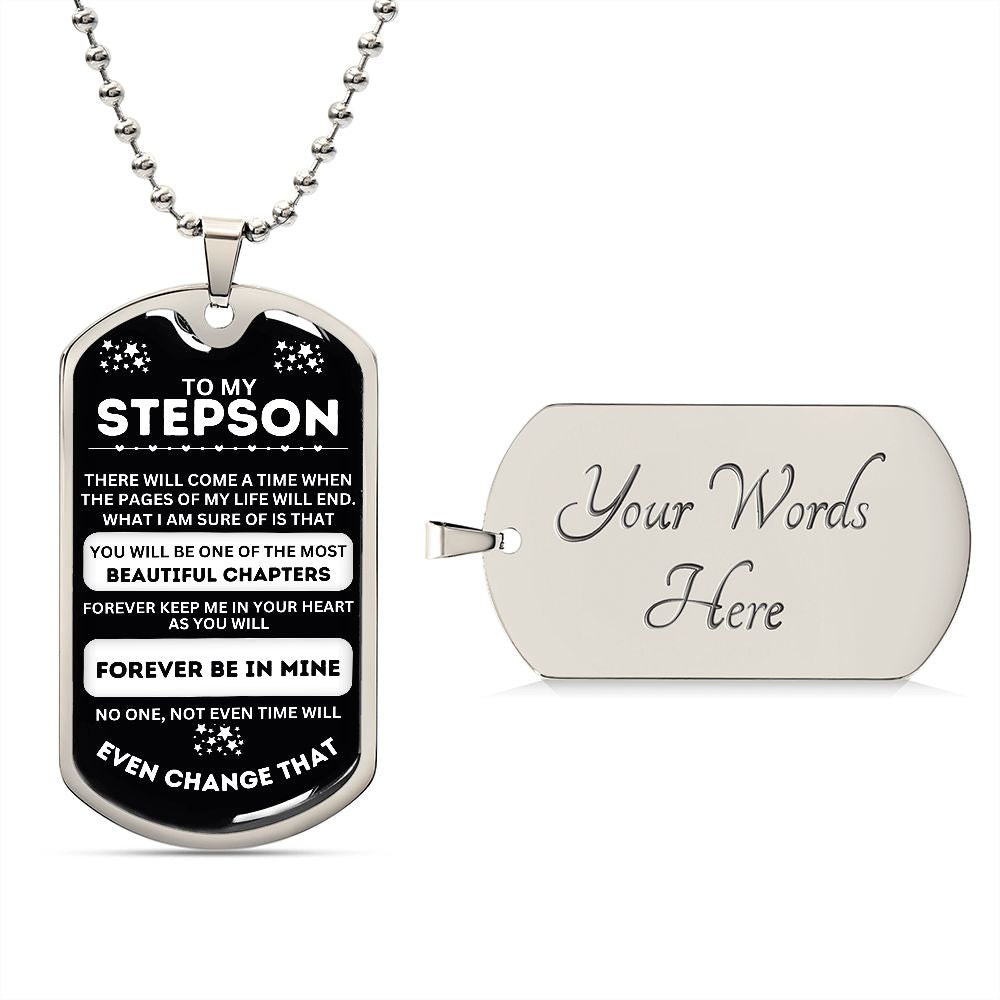 Give Your Canine Companion the Ultimate Gift with Our Step Gifts Dog Tag Necklace and Personalized Message Card - A Unique and Thoughtful Accessory