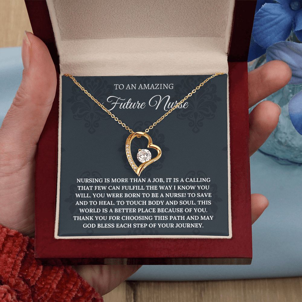 Graduation Necklace For Nurse - Celebrate the milestone with these thoughtful nurse graduation gift ideas, Graduation Necklace For Nurse, Nurse Graduate Gift, Nursing School SNJW23-030302
