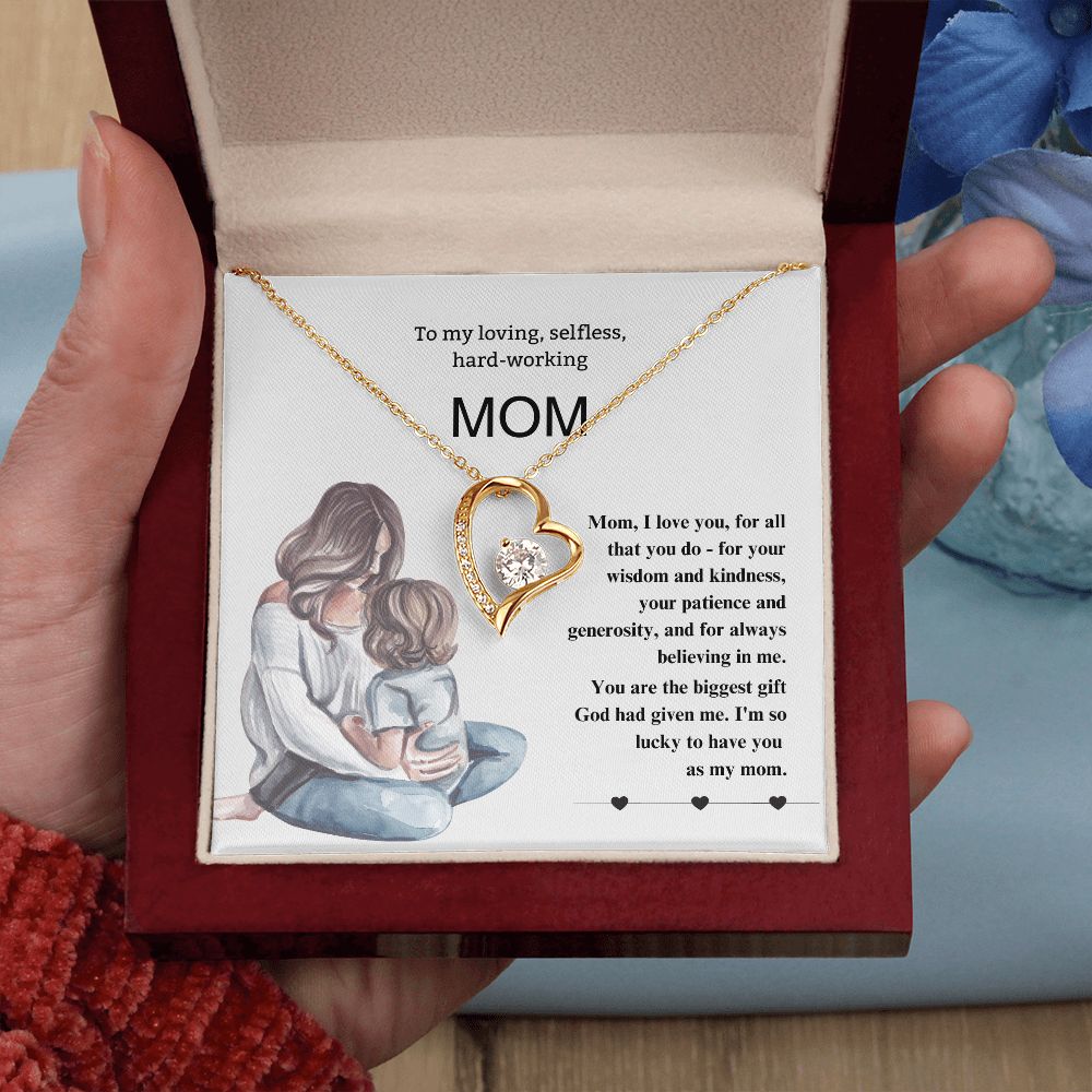 Necklace for Mom, Symbolize Your Love for Mom: Beautiful Necklaces for Mother's Day from Son or Daughter , Mothers Day Gift From Son Daughter, Mother's day gift SNJW23-170306