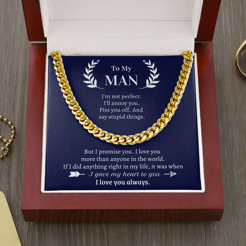 Valentine's Gift for Boyfriend/Husband - I promise I love you more than anyone in the world - JWshinee