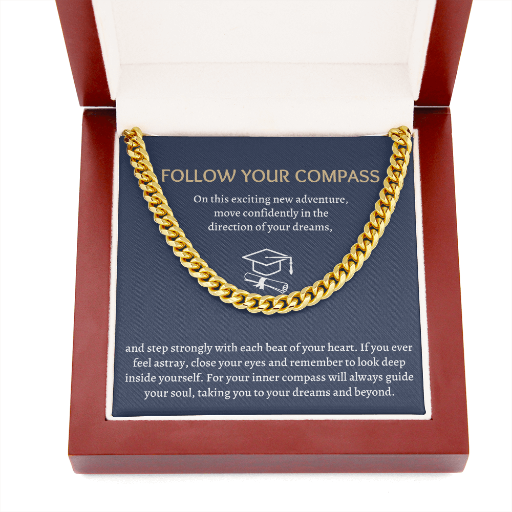 Graduation for Son - For your inner compass will always guide your soul, taking you to your dreams and beyond - JWshinee