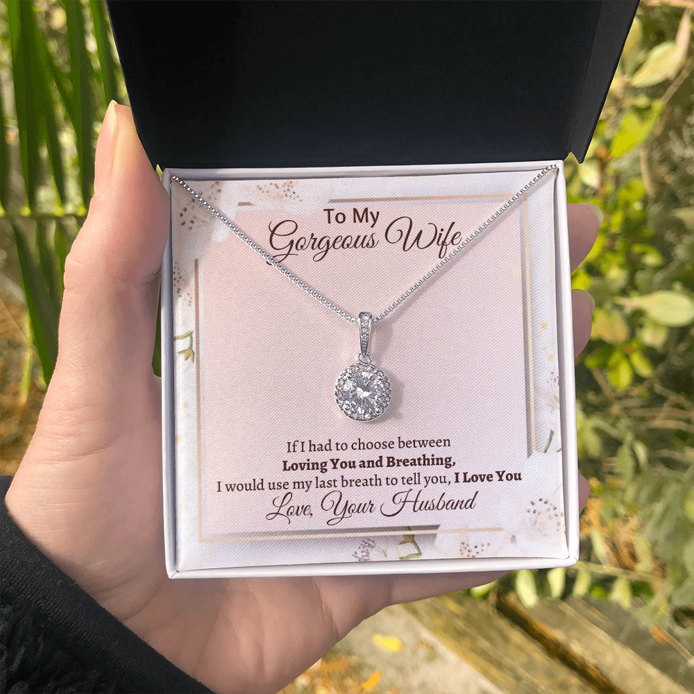 Gift for Wife - I would use my last breath to tell you. I Love You - JWshinee