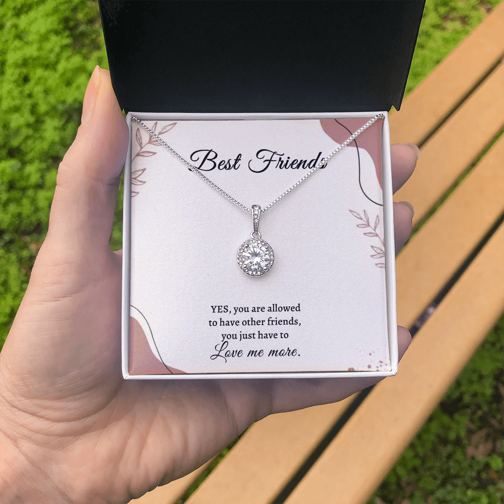 Gift for Best Friend - Love me more - JWshinee