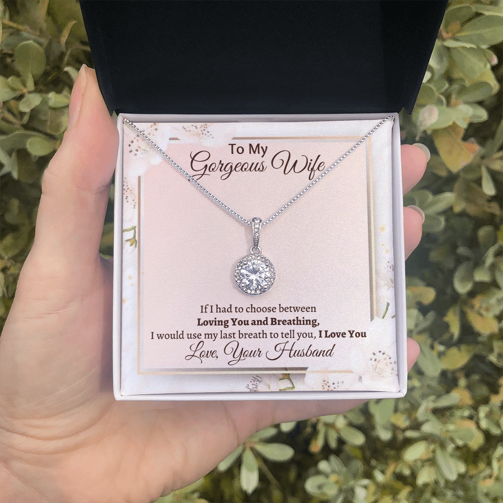 Gift for Wife - I would use my last breath to tell you. I Love You - JWshinee