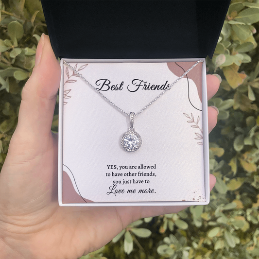 Gift for Best Friend - Love me more - JWshinee