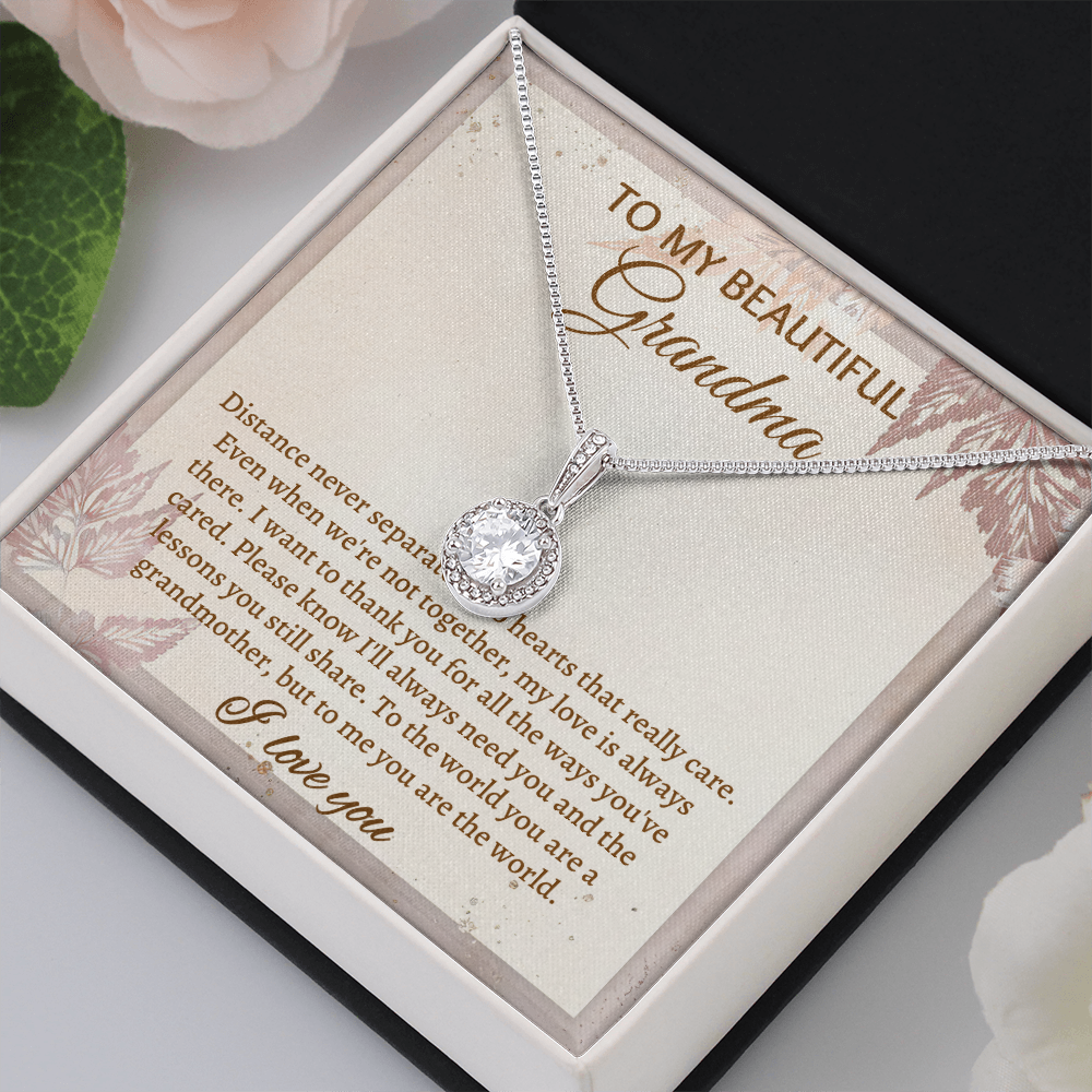 Eternal hope necklace for Grandma - I love you - JWshinee