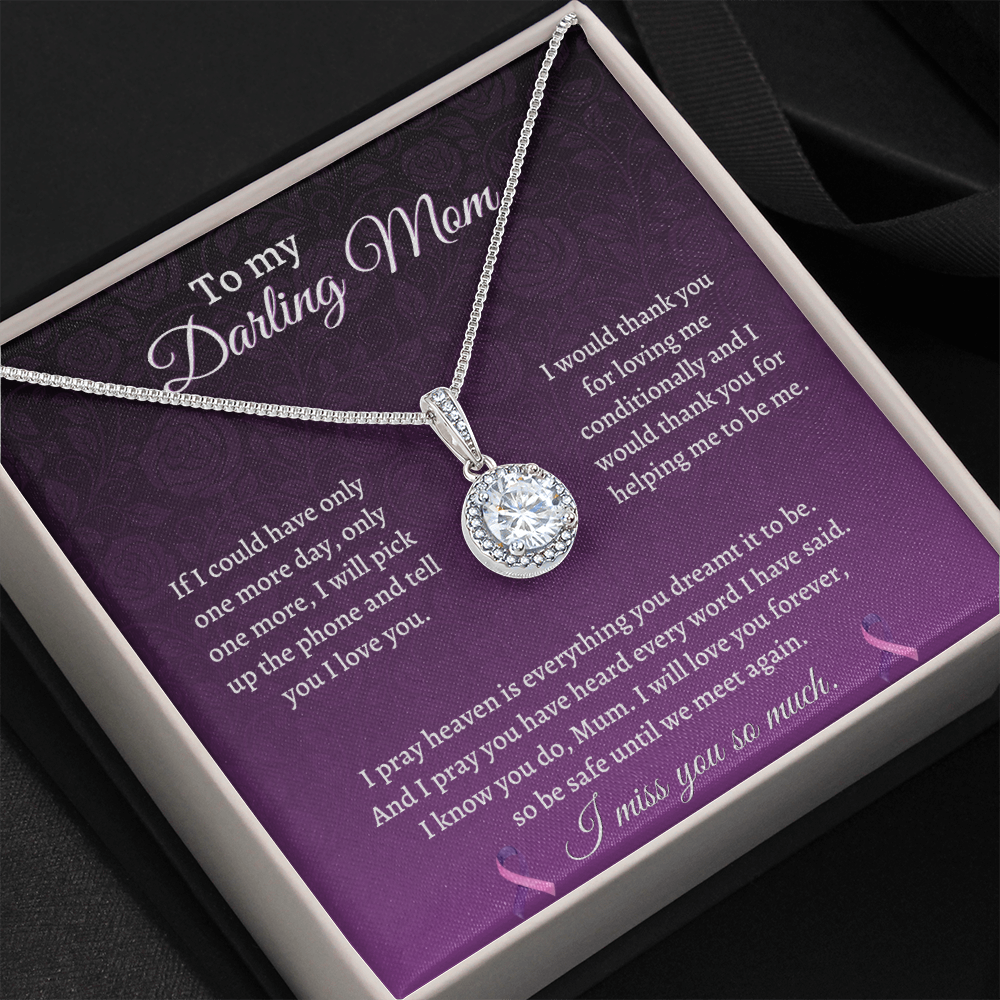 Gift for daughter loss of mother- I will love you forever, so be safe until we meet again - JWshinee