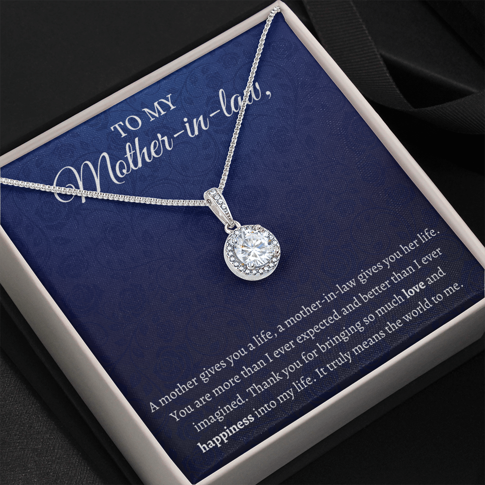 Gift for Mother - in - Law - It truly means the world to me - JWshinee
