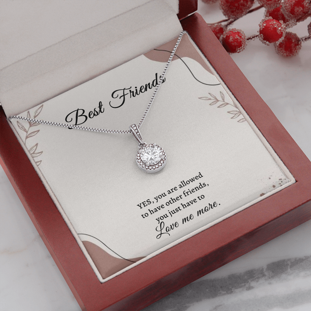 Gift for Best Friend - Love me more - JWshinee