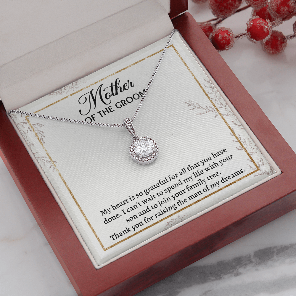 Wedding gift for Mother - Thank you for raising the man of my dreams. - JWshinee