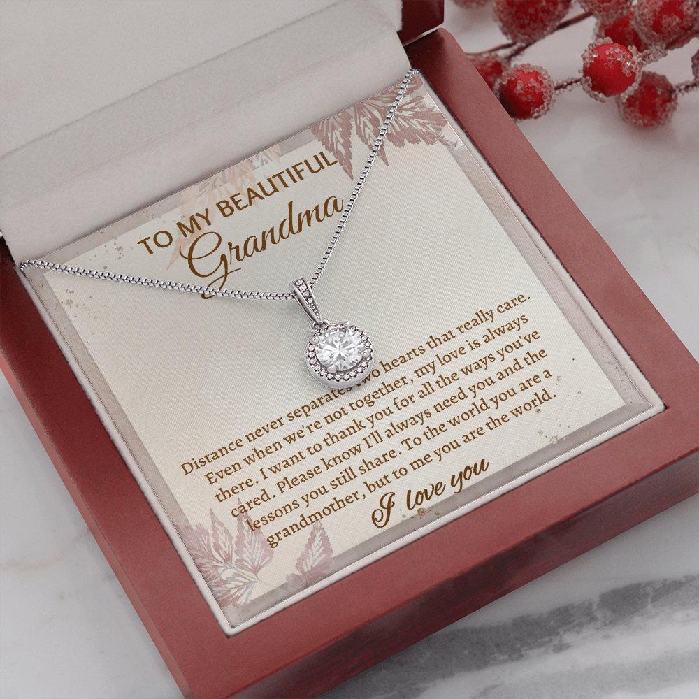 Eternal hope necklace for Grandma - I love you - JWshinee