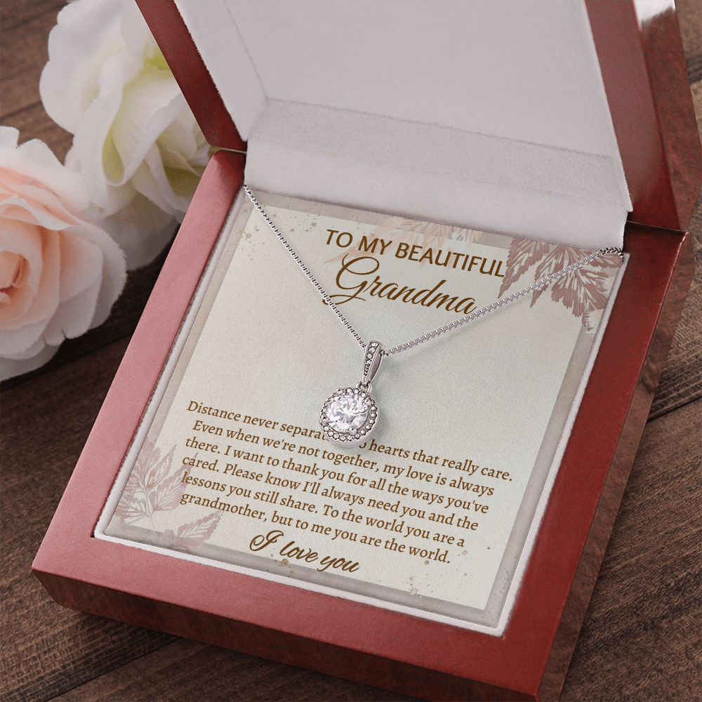 Eternal hope necklace for Grandma - I love you - JWshinee