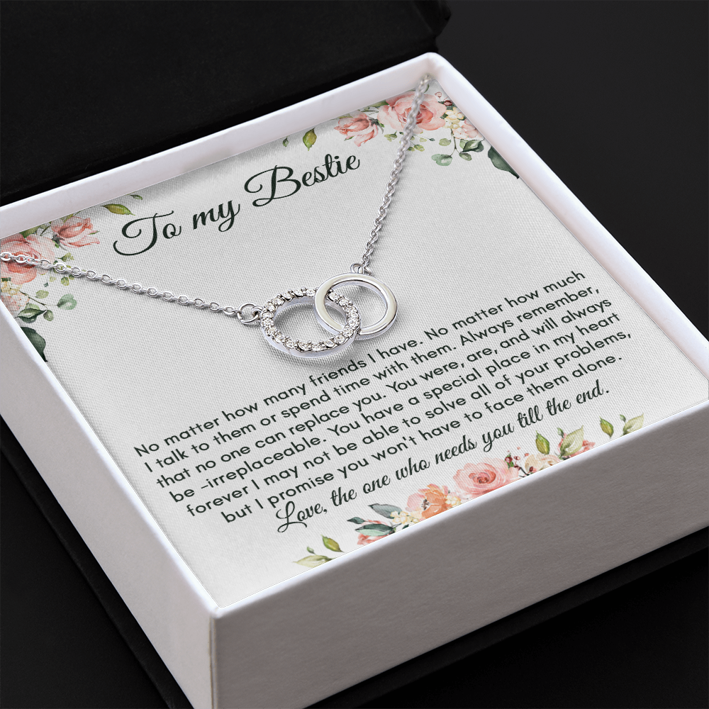 No Matter How Many Friends I Have, Pair Perfect Necklace, Gift For Bestie, Best Friend Necklace