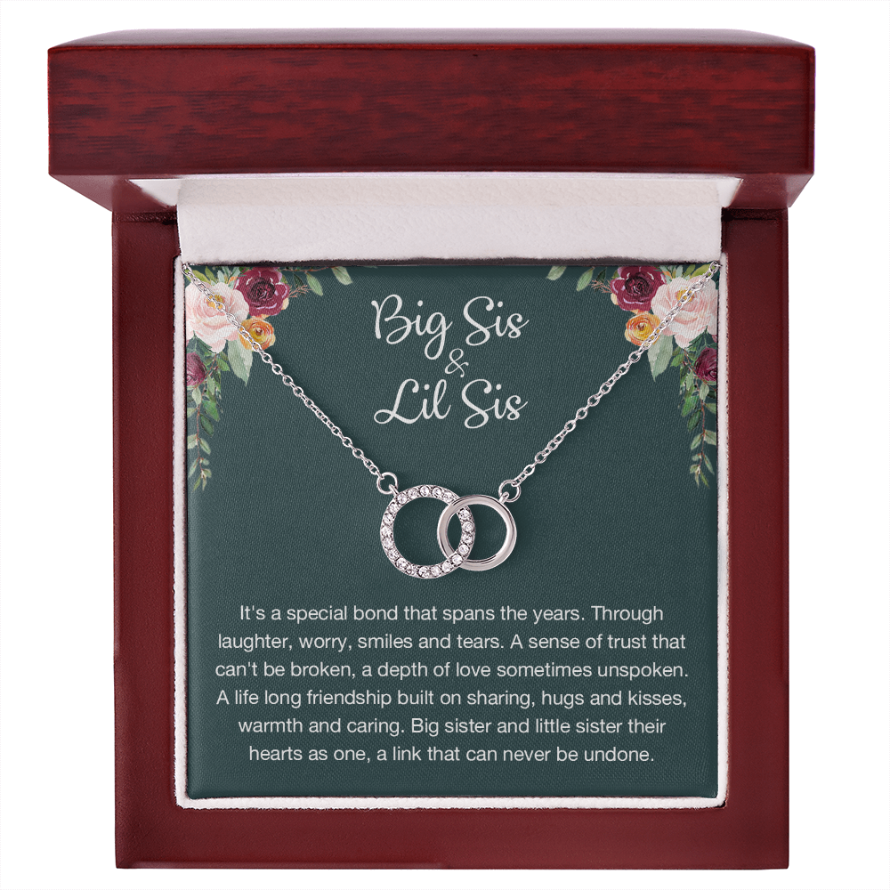 Big Sister & Little Sister Necklace, Pair Perfect Necklace, Gift For Sister - JWshinee