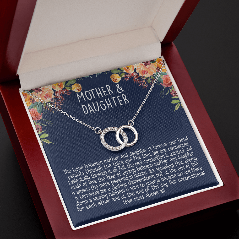 Gift for Mother and Daughter- The bond between mother and daughter is forever our bond persists through the thick and the thin - JWshinee
